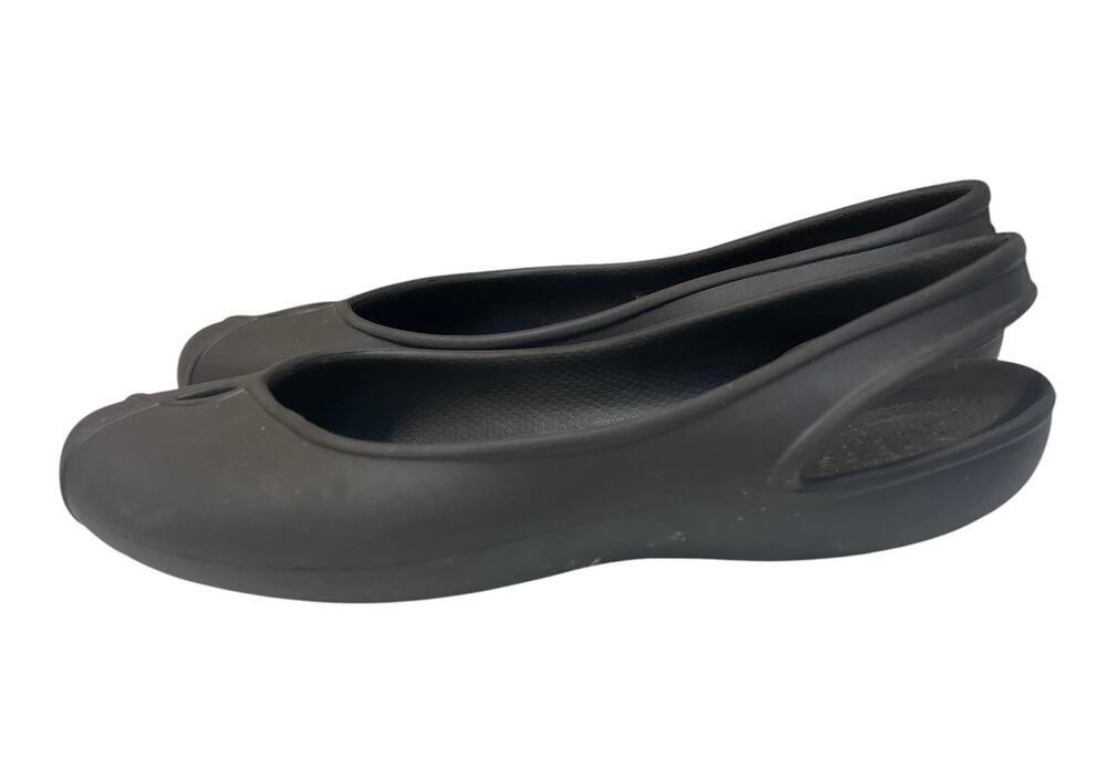 Crocs Olivia II Ballet Flats Brown Slingback Women's Size 11